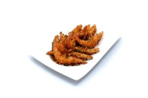 Crispy prawns