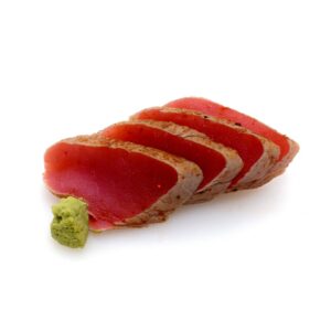 Seared tuna sashimi
